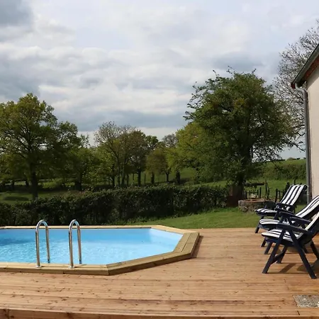 Ferienhaus Ancienne Longere Renovee Avec Piscine Privative Et Animaux Admis - Fr-1-489-201