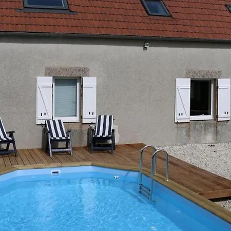 Ancienne Longere Renovee Avec Piscine Privative Et Animaux Admis - Fr-1-489-201 Ferienhaus